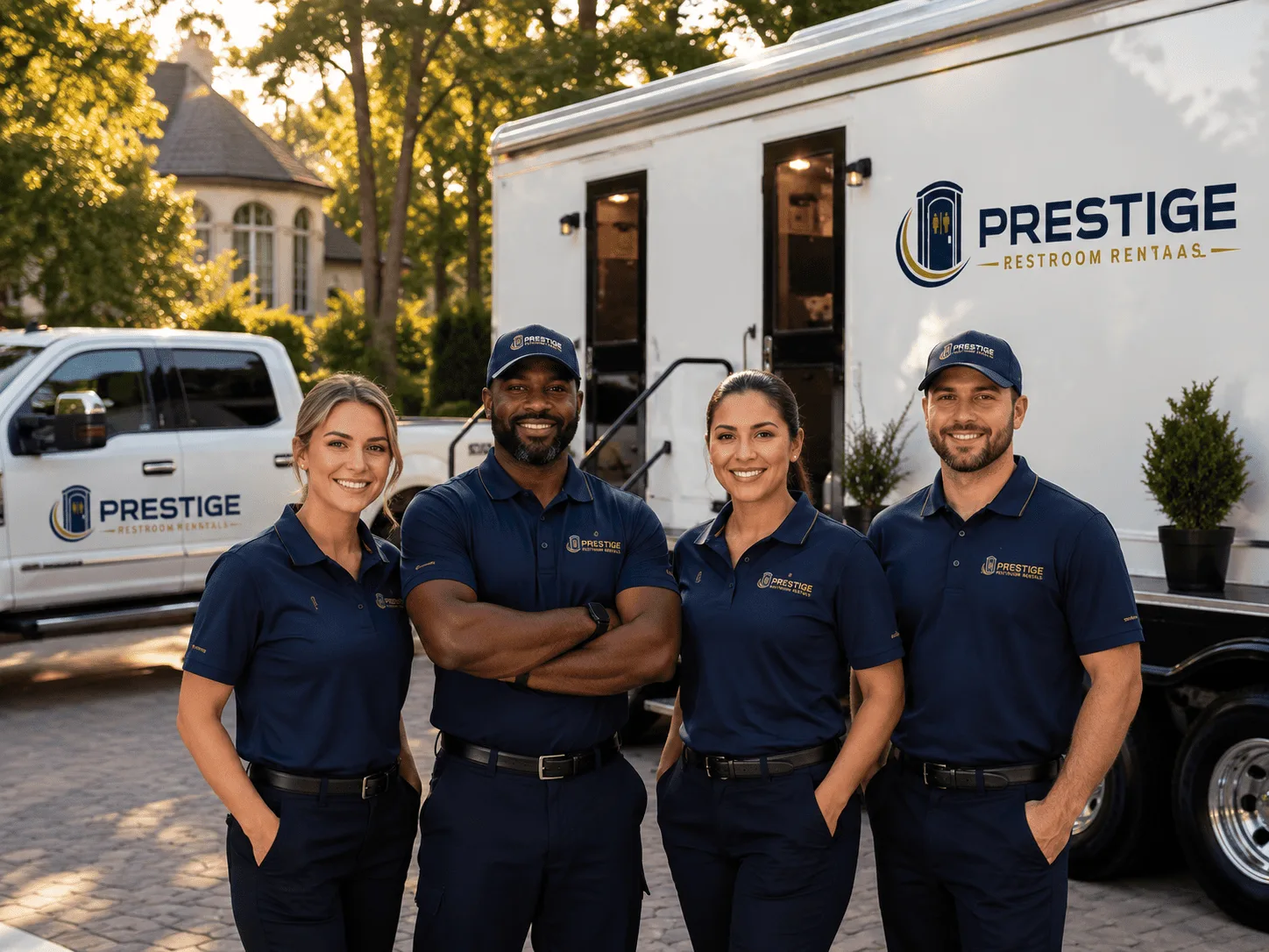 Trusted Luxury Portable Restrooms company in Durham, OK